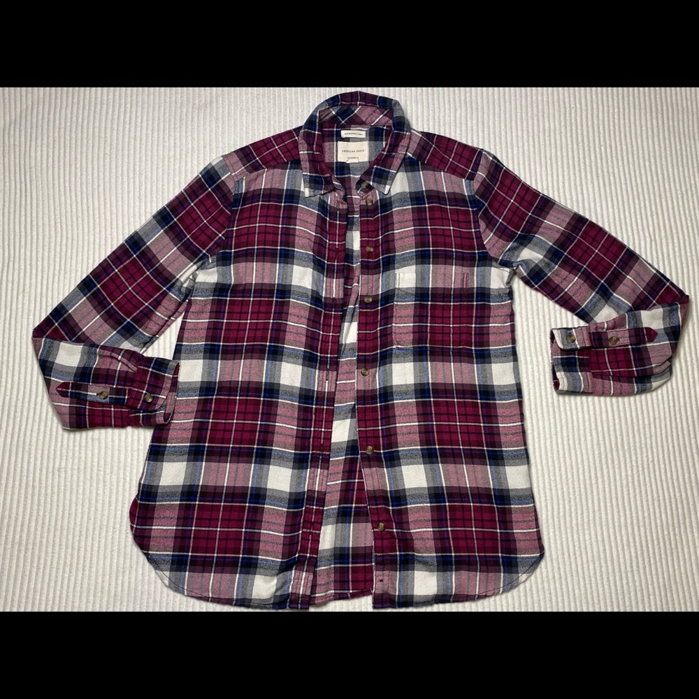 American Eagle Boyfriend Flannel Size S/P